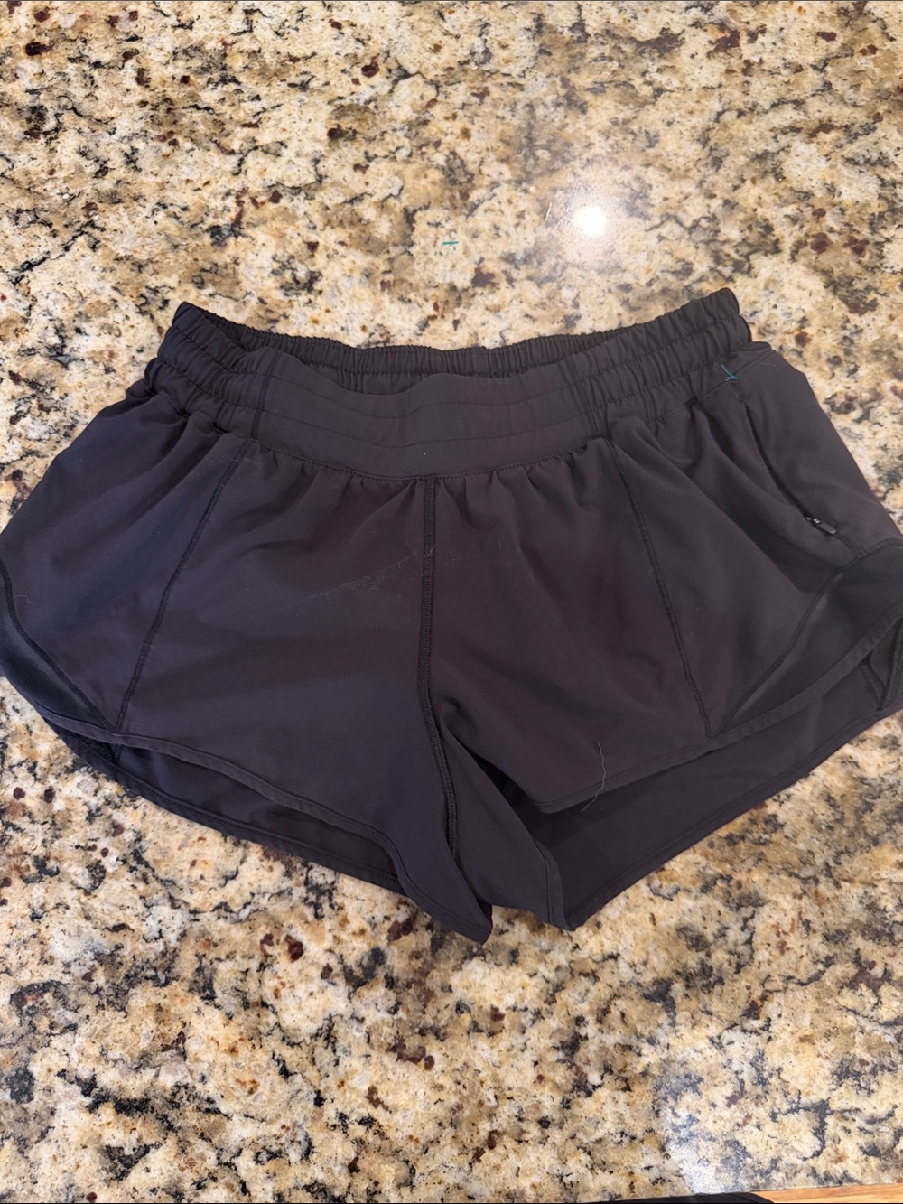 lululemon athletica Black Women's Athletic Running Shorts
